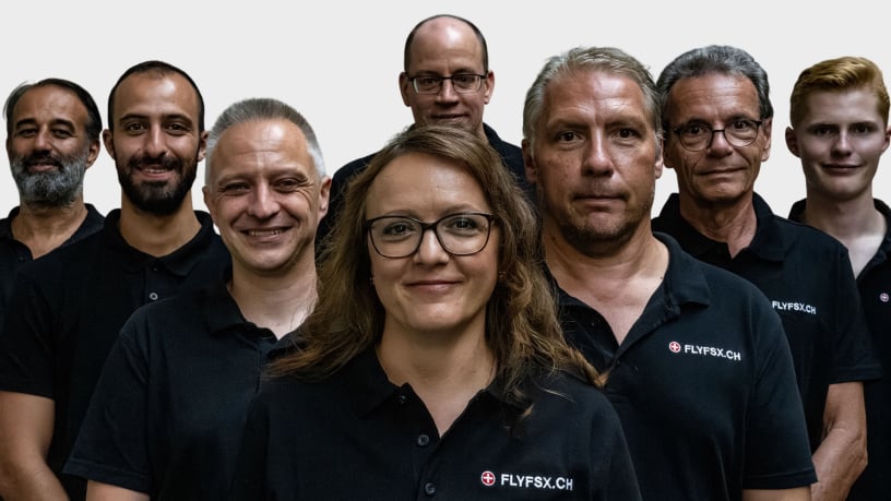 FLYFSX - Flugsimulator - Flight Simulator -  Rüchligweg 55 - 4125 Riehen - Basel - Baden - Aarau - Zürich - Schweiz - Lörrach - Freiburg - Deutschland. 