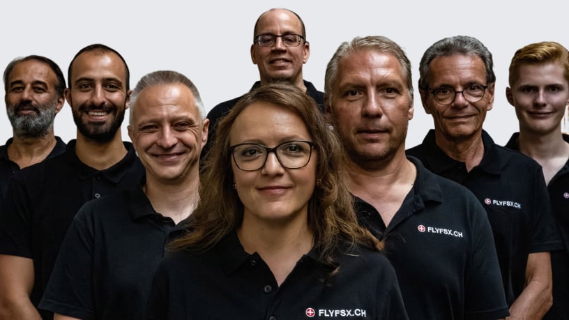 FLYFSX - Flugsimulator - Flight Simulator -  Rüchligweg 55 - 4125 Riehen - Basel - Baden - Aarau - Zürich - Schweiz - Lörrach - Freiburg - Deutschland. 